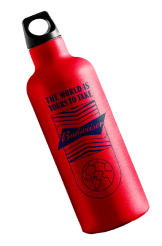 Termo rojo Budweiser